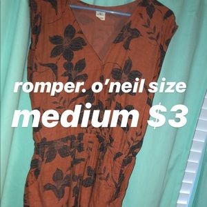 printed romper
